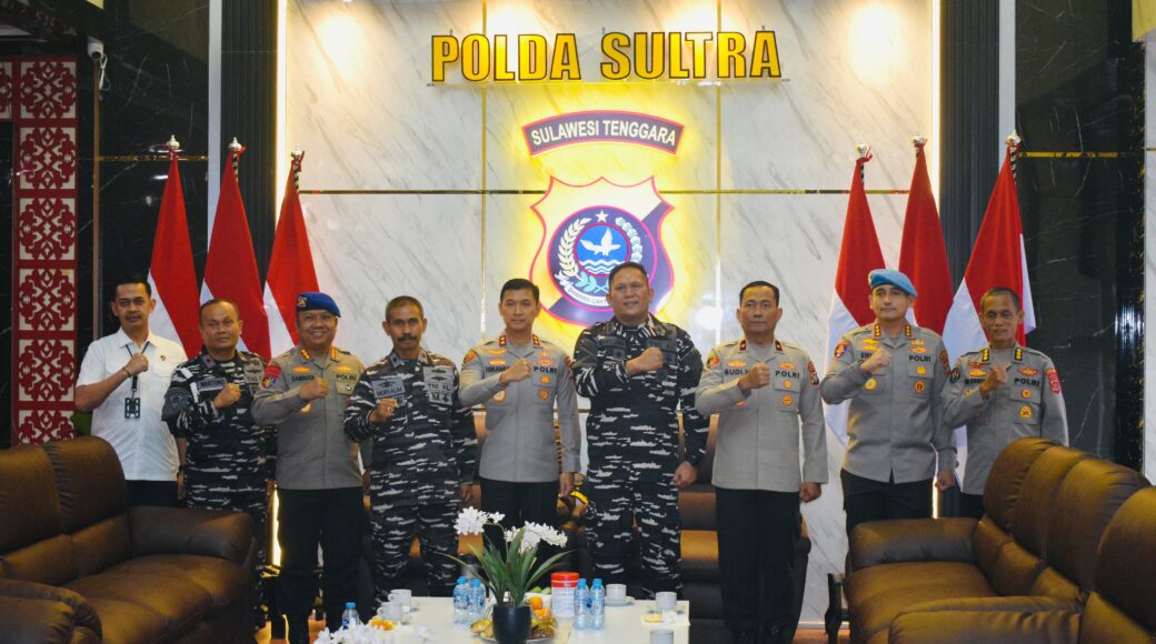 Danlanal_Kendari_sambangi_ Mapolda_Sultra_2026 Danlanal_Kendari_sambangi_-Mapolda_Sultra_2026