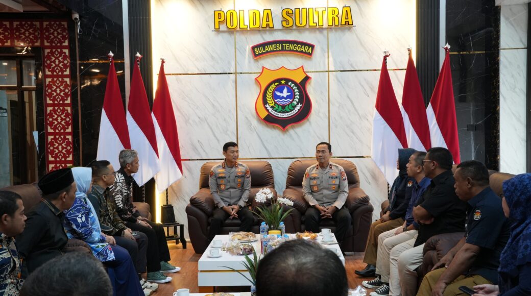KPU_-Bawaslu-_Audiensi_Polda_Sultra