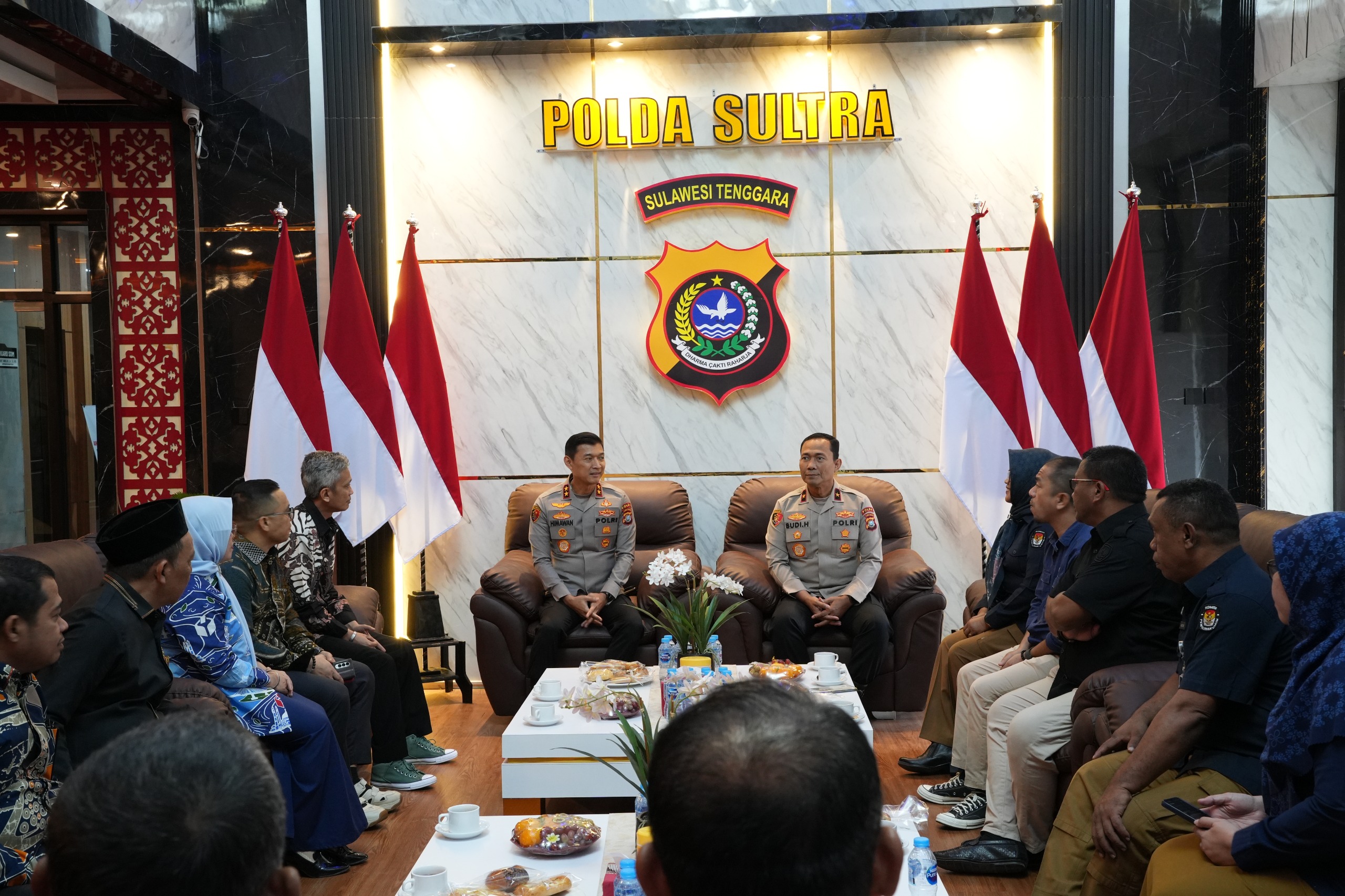KPU_-Bawaslu-_Audiensi_Polda_Sultra
