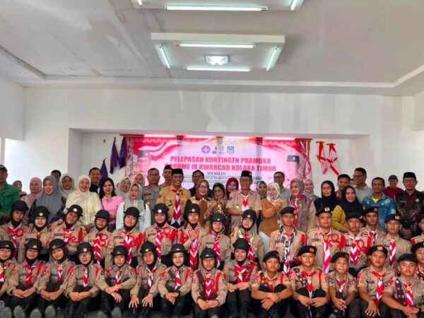 Pelepasan_Kontingen_Pramuka_Koltim